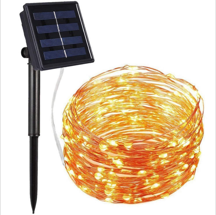 Led solar fairy light 200leds 20m